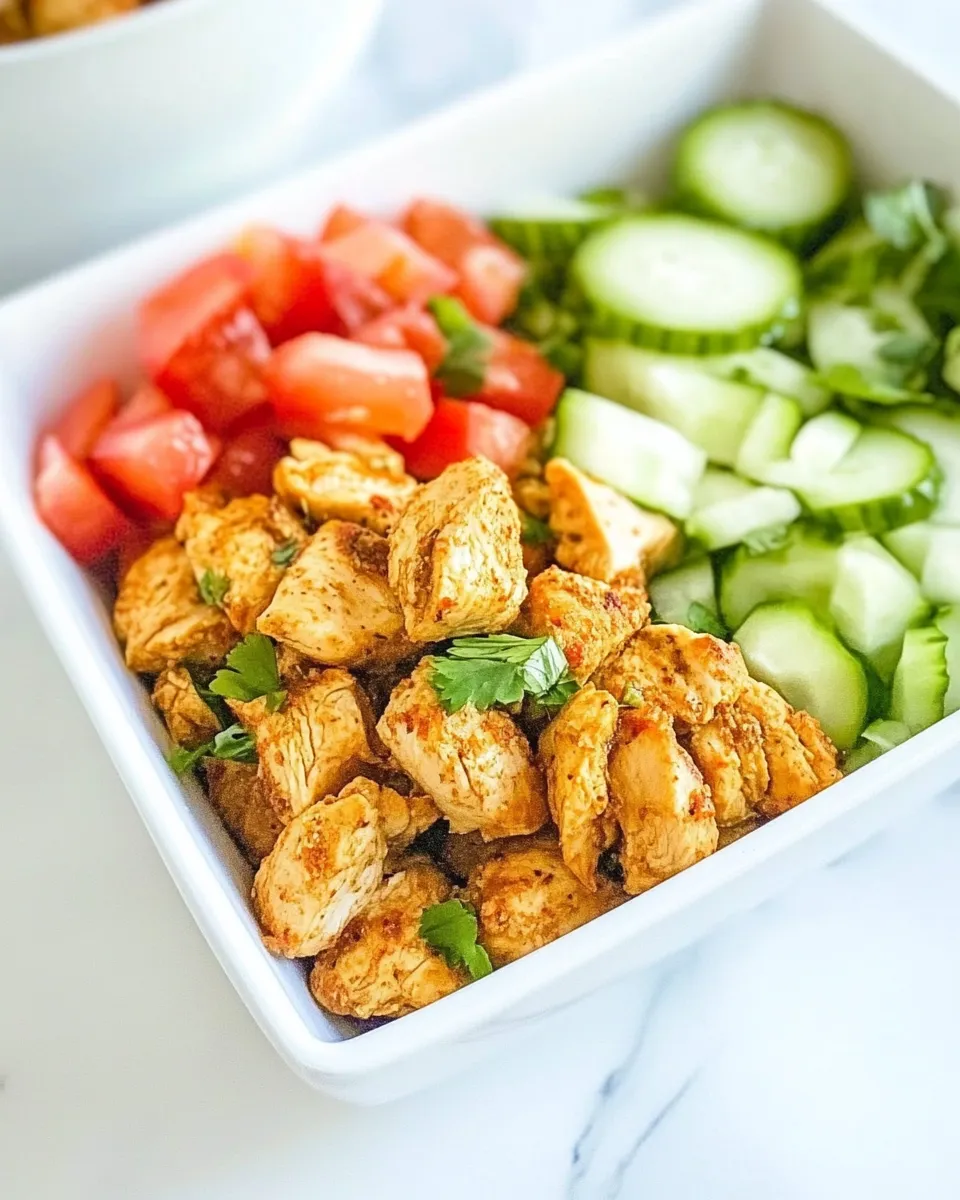 Easy Baked Chicken Shawarma Bites recipe photo