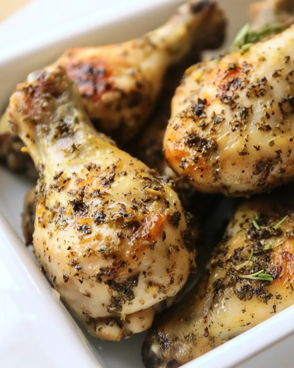 Easy Baked Chimichurri Chicken Drumsticks photo