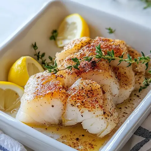 Easy Baked Cod Recipe photo
