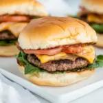 Easy Baked Hamburgers photo
