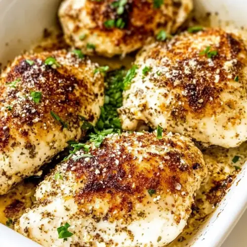 Easy Baked Mayo Parmesan Chicken photo