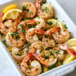 Easy Baked Shrimp (with Garlic Lemon Butter Sauce) photo