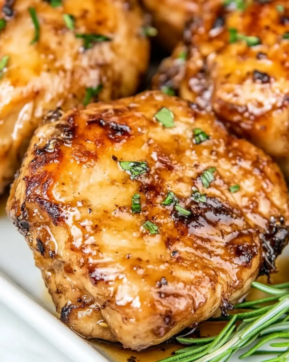 Easy Balsamic Chicken Recipe shot
