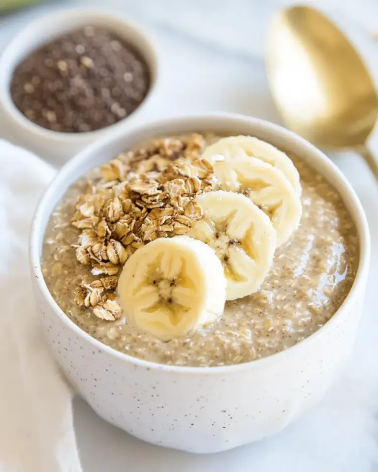 Homemade Banana Bread Overnight Oatmeal photo