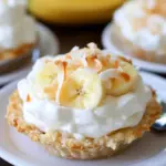 Homemade Banana Coconut Cream Pies photo