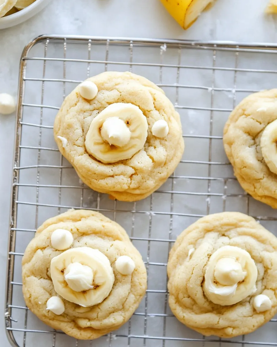 Classic Banana Cream Pudding Cookies image