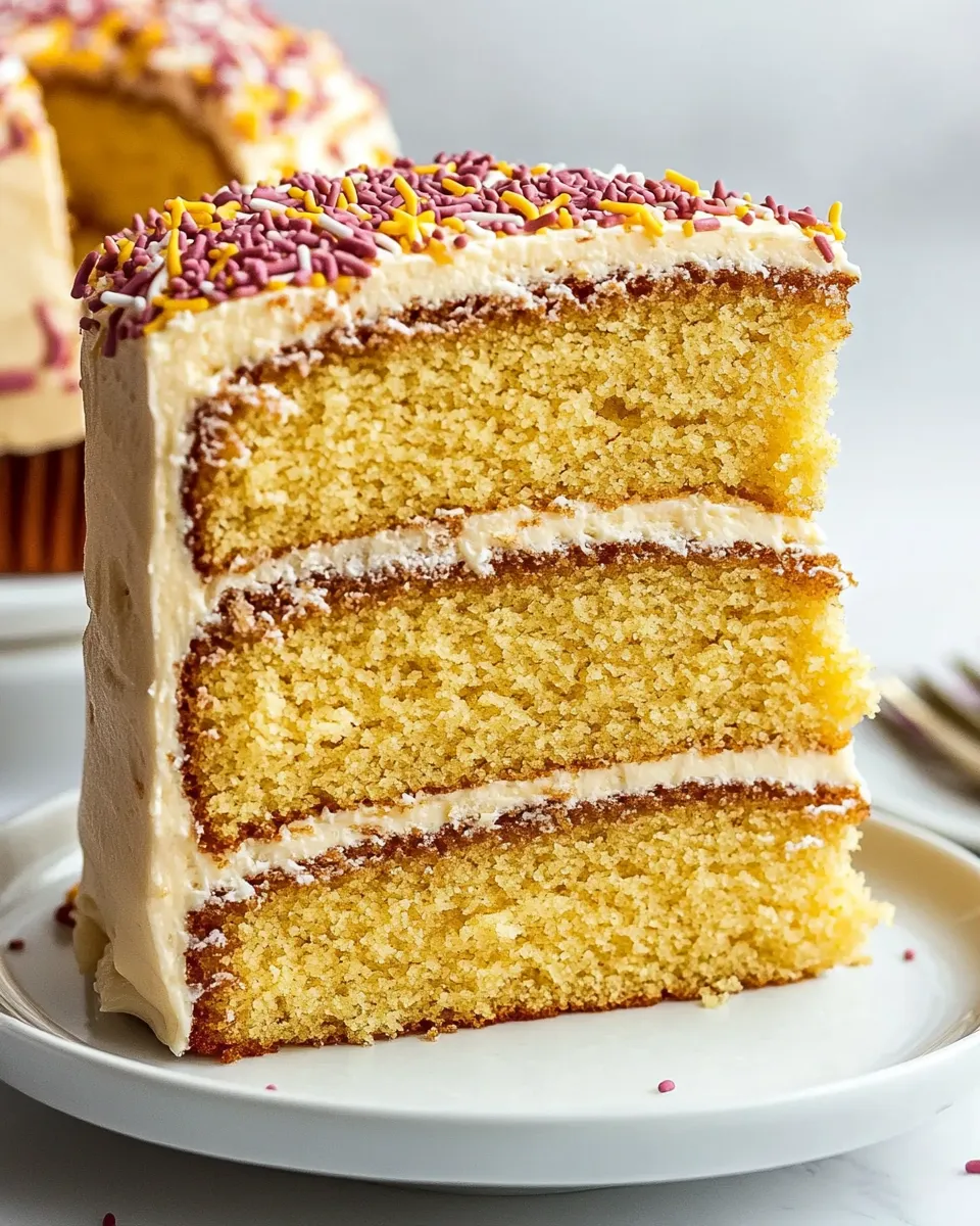 Classic Basic Yellow Cake Recipe (Cakes and Cupcakes) photo