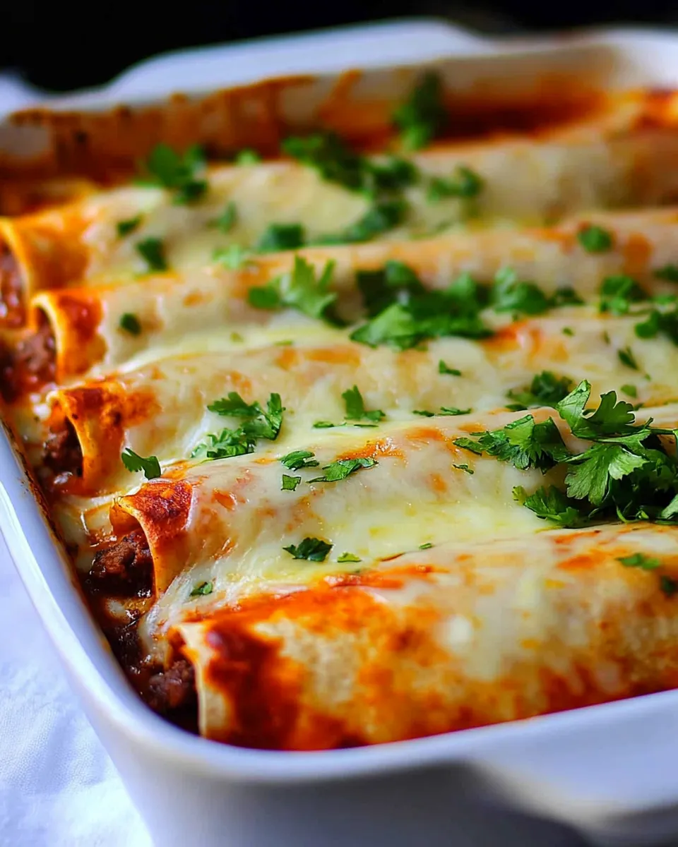 Classic Beef Enchilada Recipe image