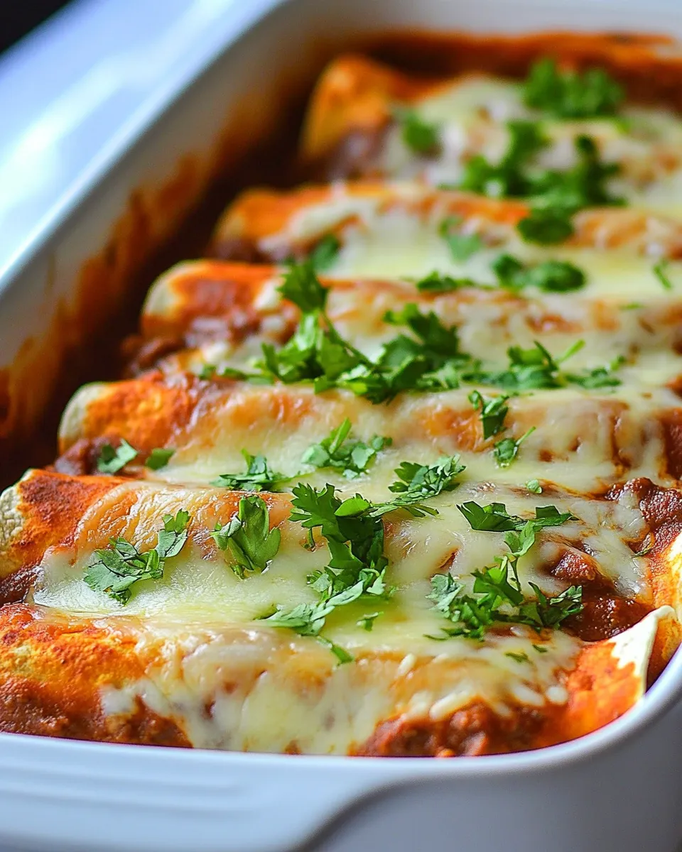 Delicious Beef Enchilada Recipe recipe photo