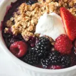 Homemade Berry Crumble photo