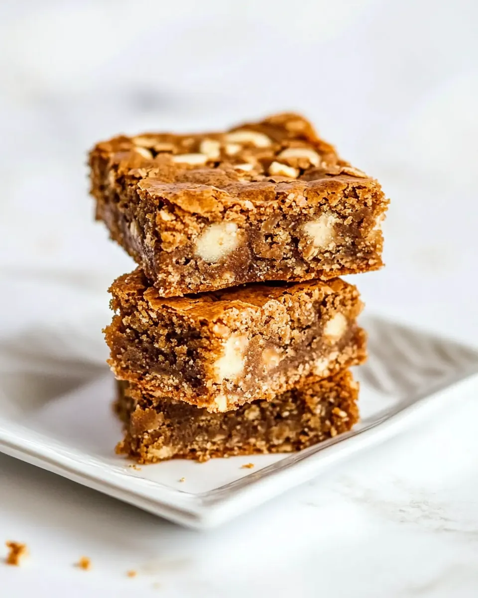 Homemade Best-Ever Blondies photo