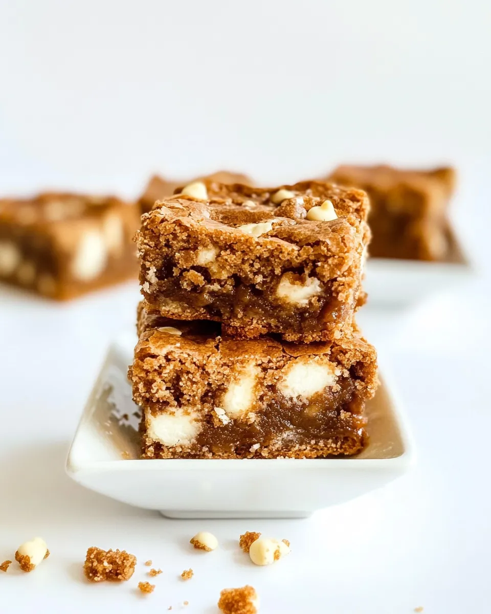 Classic Best-Ever Blondies shot