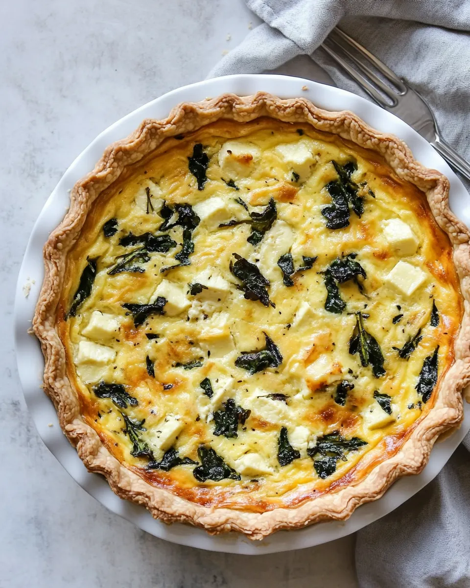 Easy Best Quiche Recipe shot