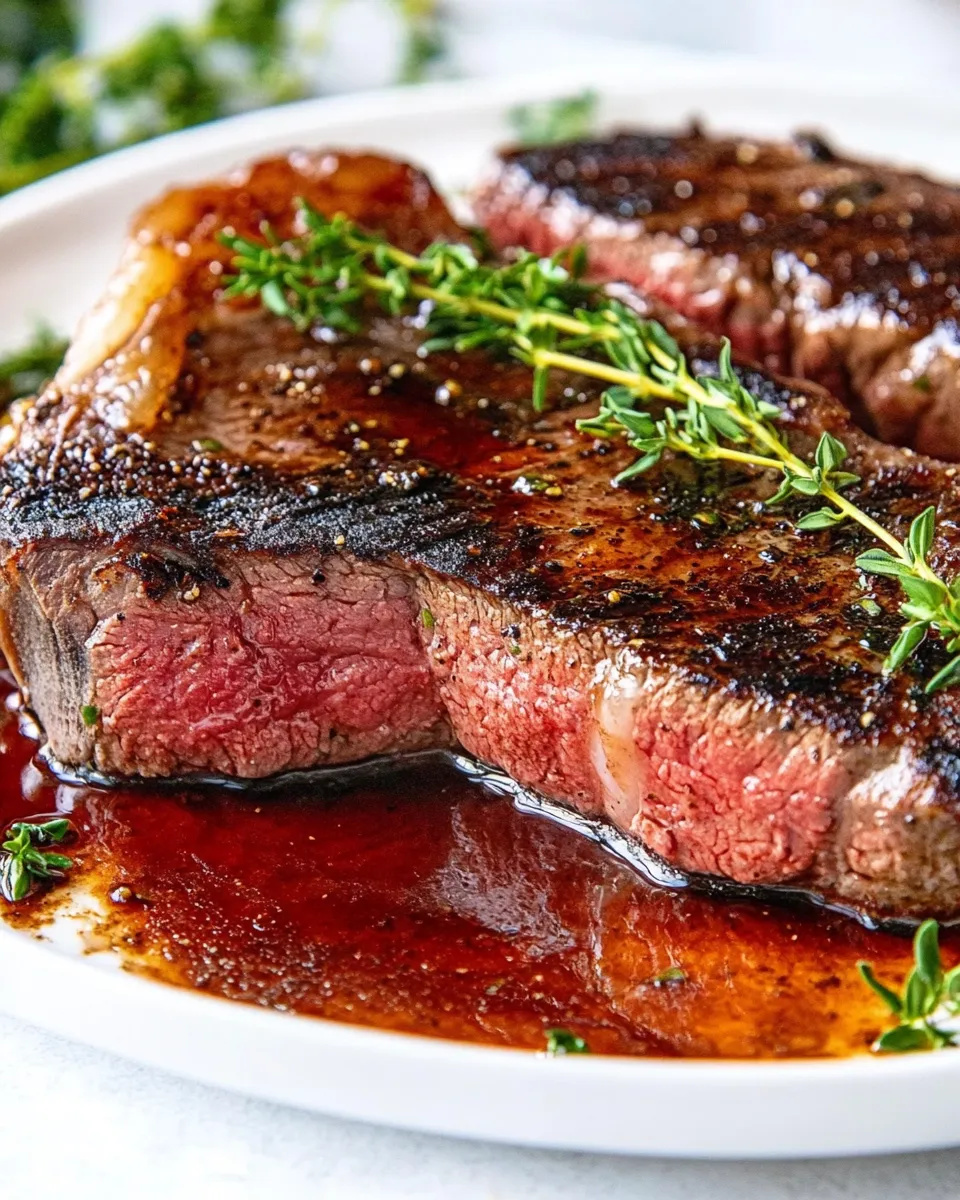 Easy Best Ribeye Steak Recipe shot