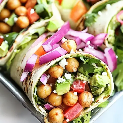 Homemade Best Roasted Chickpeas Wrap photo