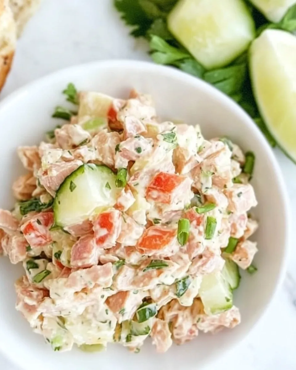 Easy Best Tuna Salad Recipe shot