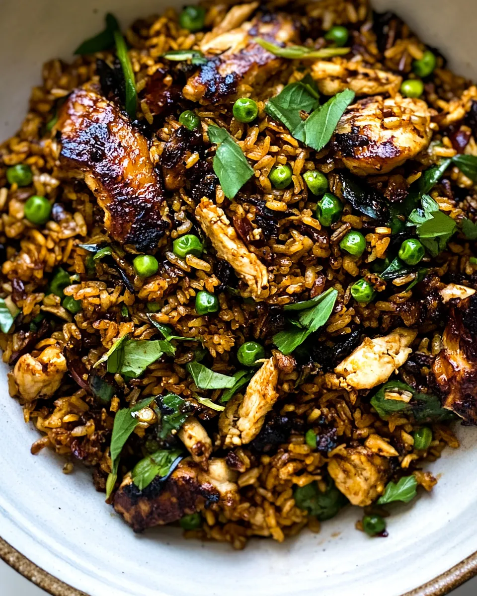 Fresh Better Than Takeout Sesame Ginger Chicken Fried Rice. recipe photo