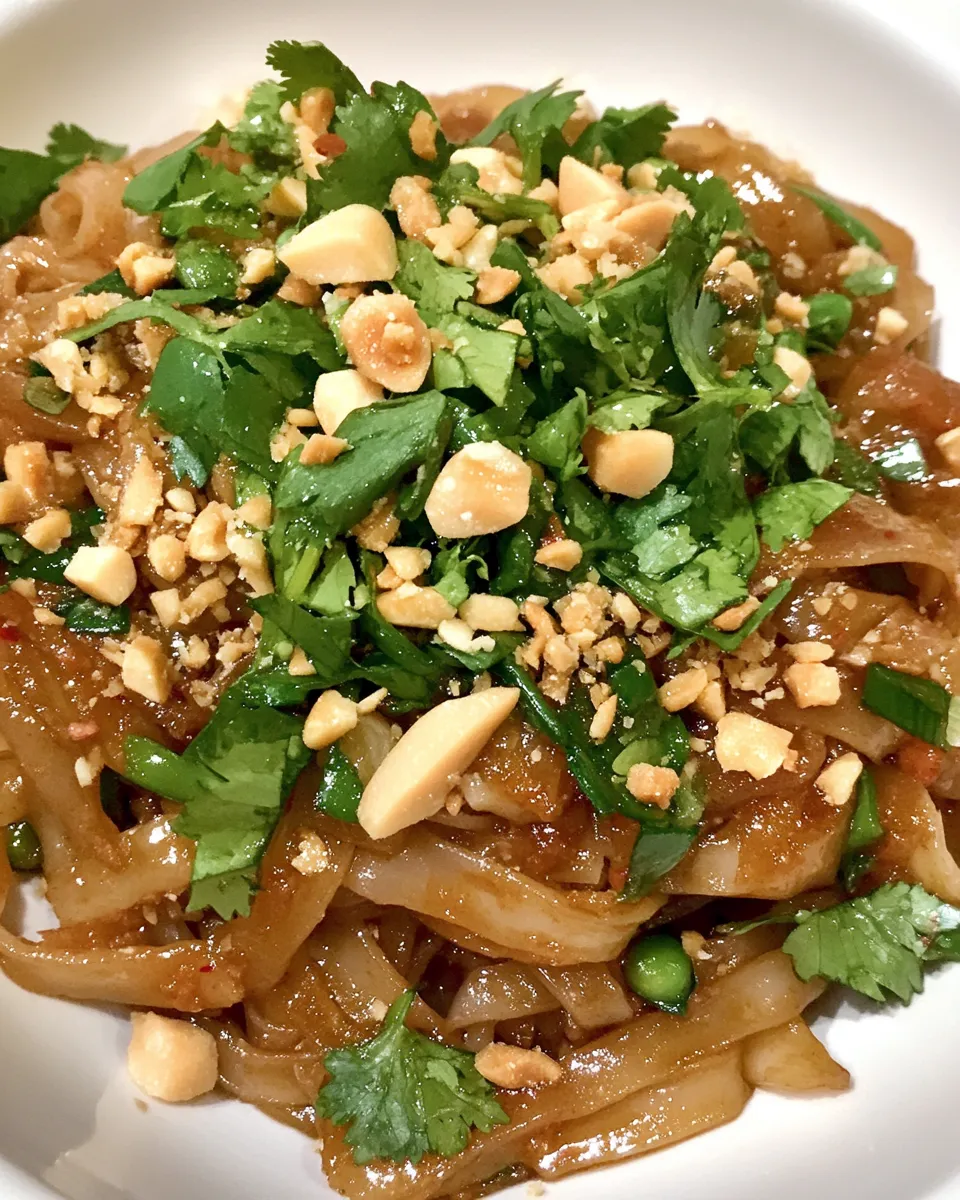 Delicious Better than Take Out, Pad Thai shot