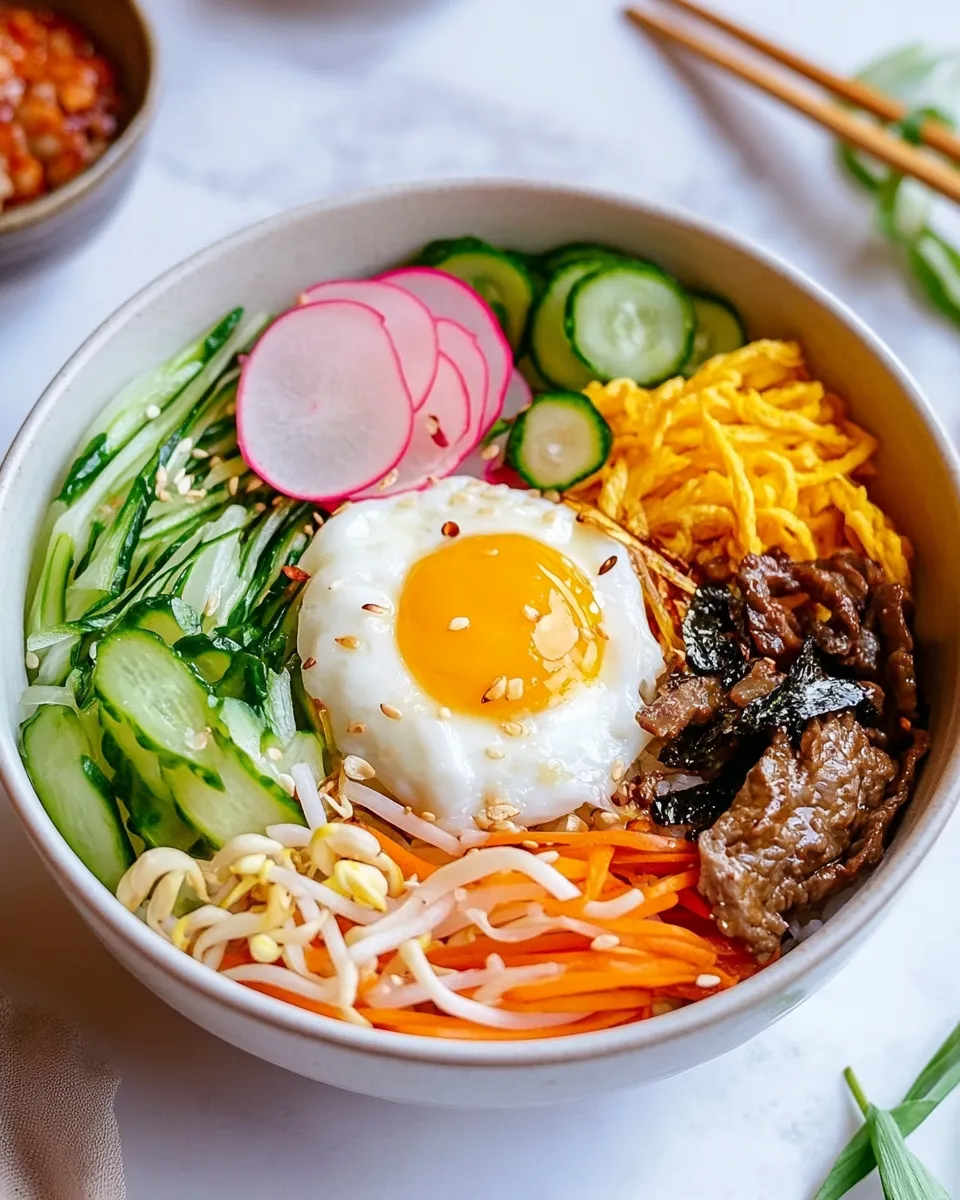 Classic Bibimbap Recipe image