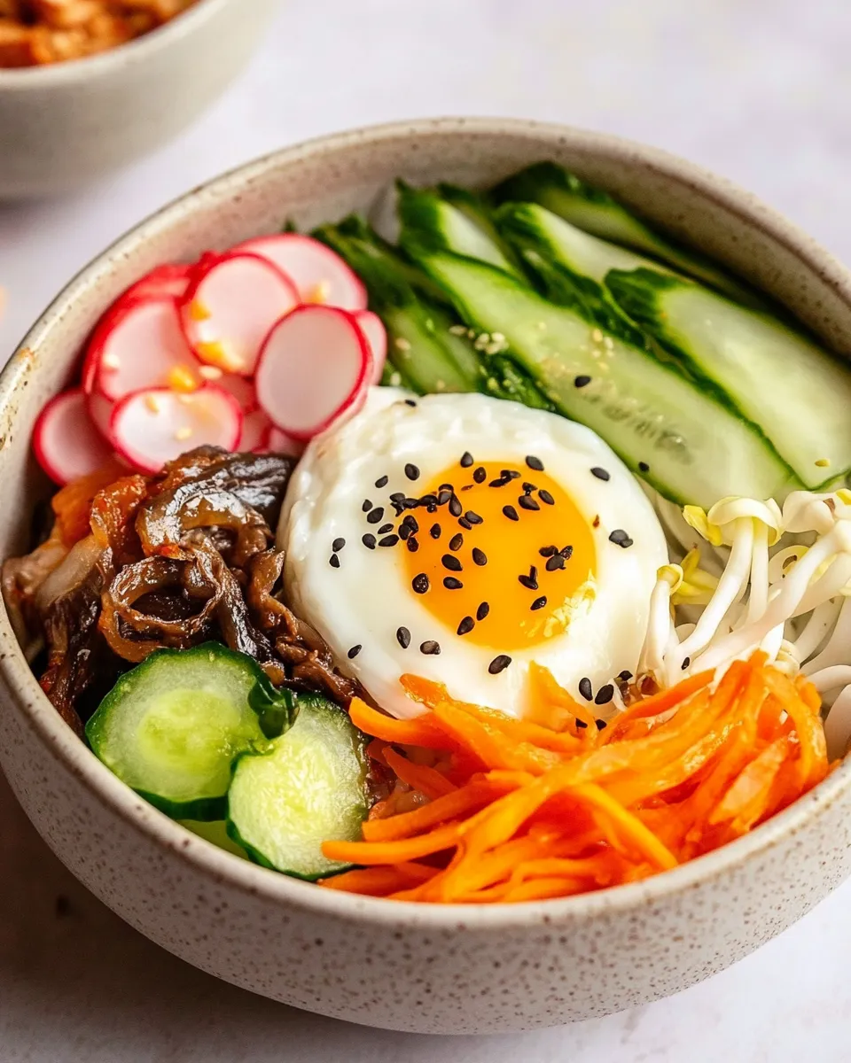 Delicious Bibimbap Recipe dish photo