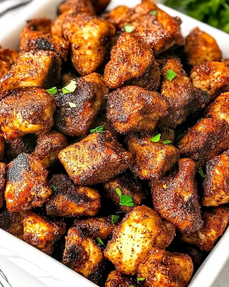 Homemade Blackened Chicken Bites photo