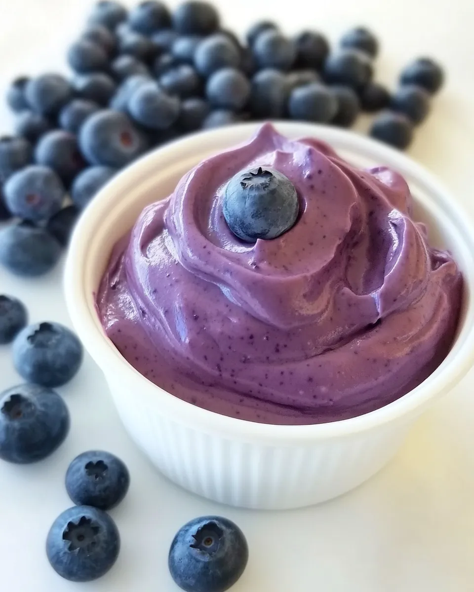 Homemade Blueberry Cream Cheese photo