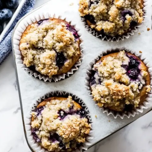 Homemade Blueberry Muffins photo