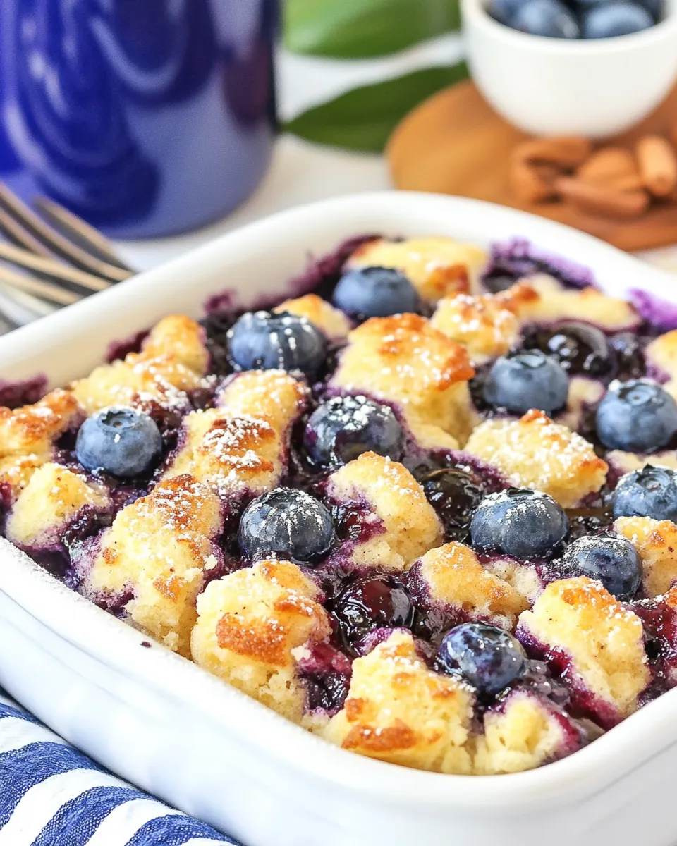 Classic Blueberry Pancake Casserole image
