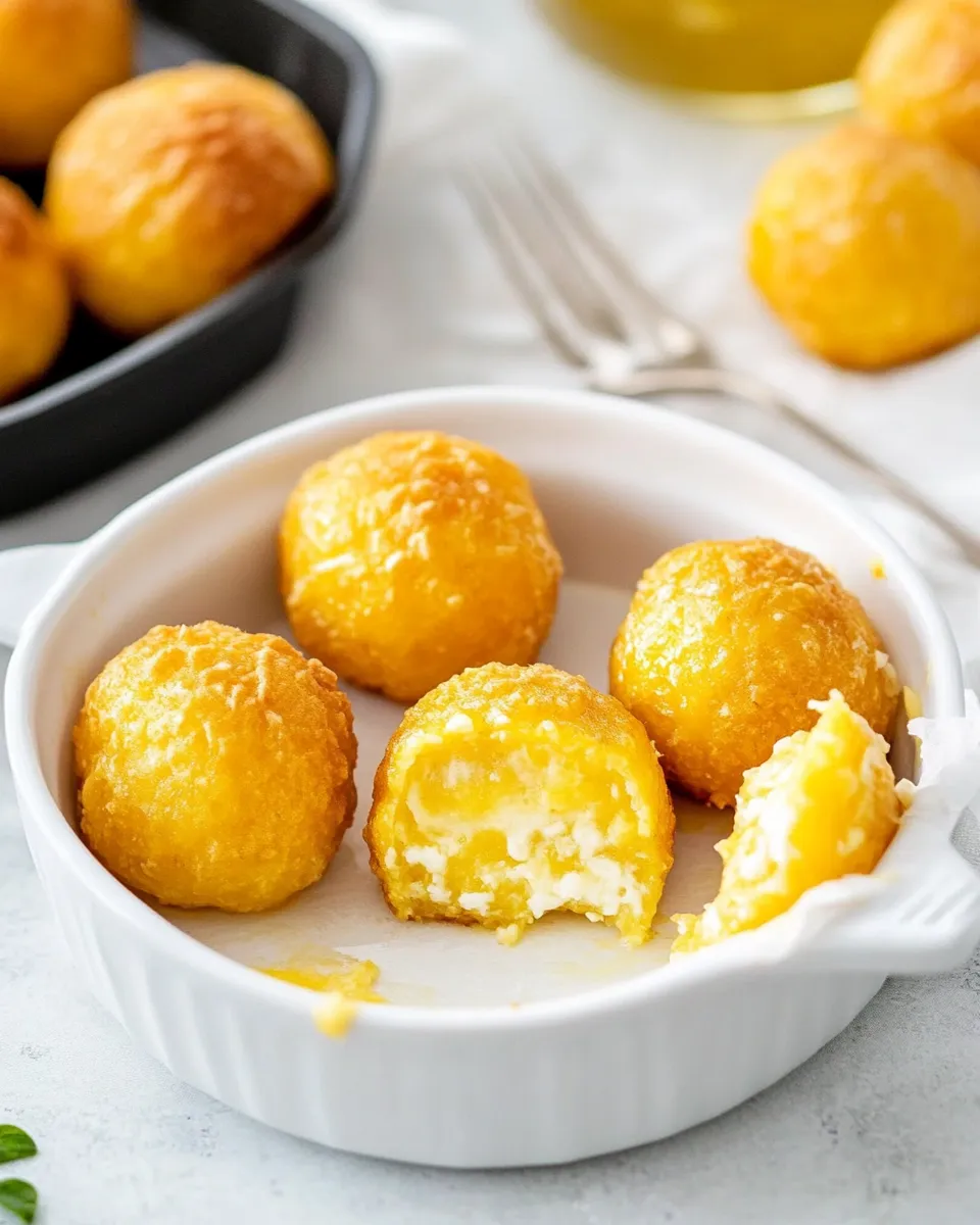 Homemade Bolitas de Pltano Maduro y Queso (Cheese and Ripe Plantain Balls) photo