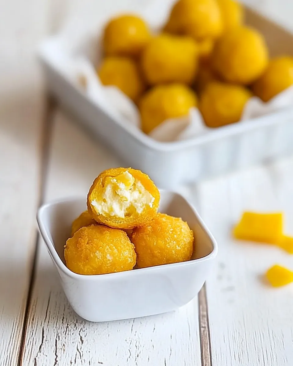 Easy Bolitas de Pltano Maduro y Queso (Cheese and Ripe Plantain Balls) dish photo