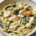 Homemade Boursin Orzo with Chicken photo