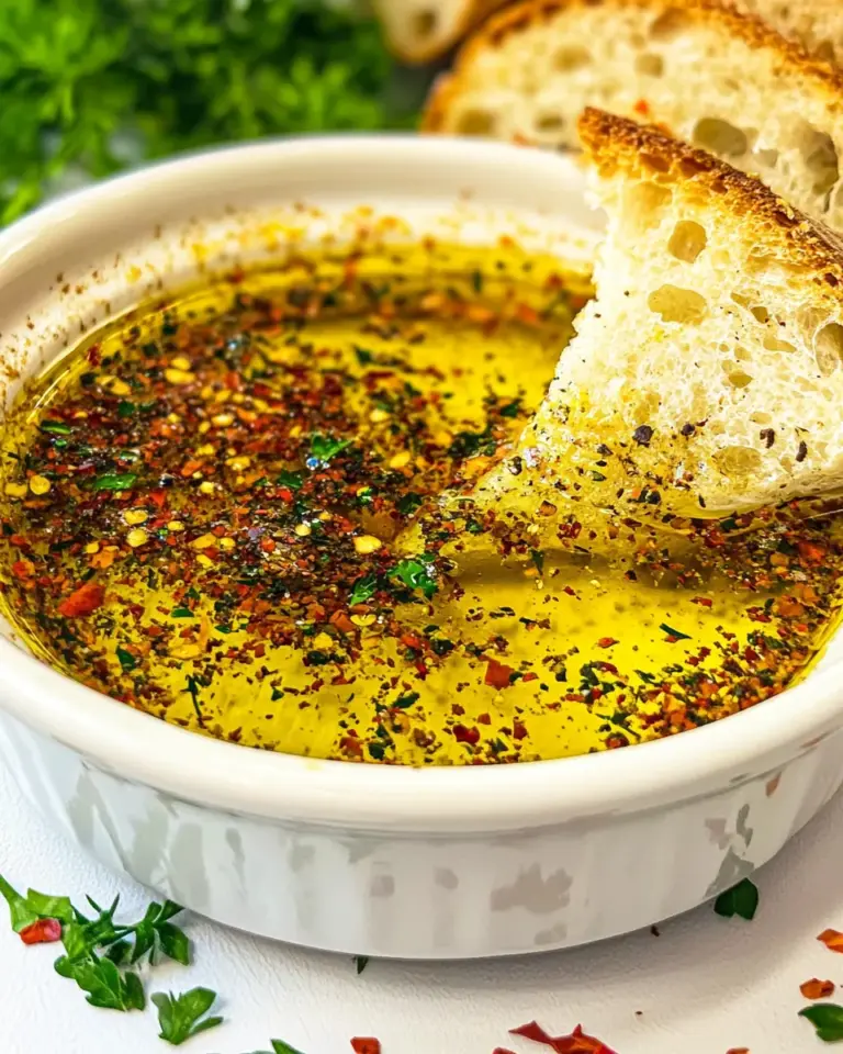 Homemade Bread Dipping Oil photo