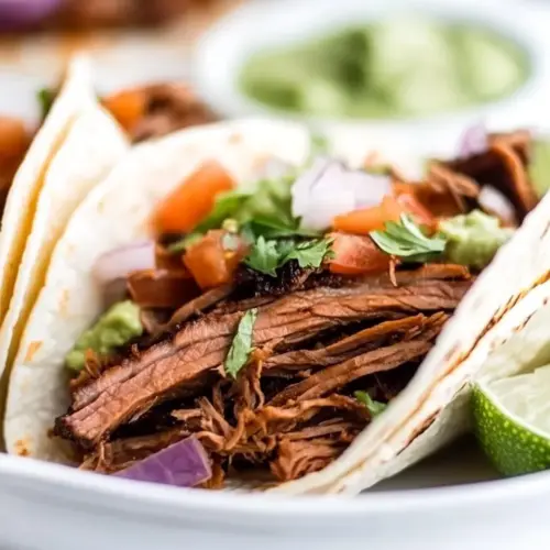 Homemade Brisket Tacos Recipe with Leftover Beef Brisket photo