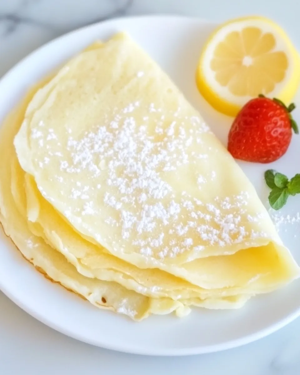 Easy British Pancakes recipe photo