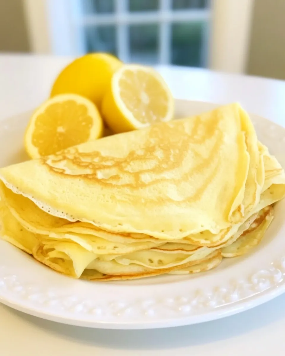 Delicious British Pancakes shot