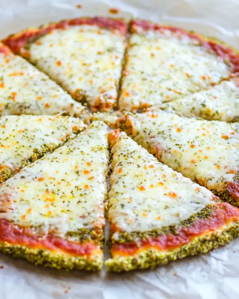 Easy Broccoli Crust Pizza photo