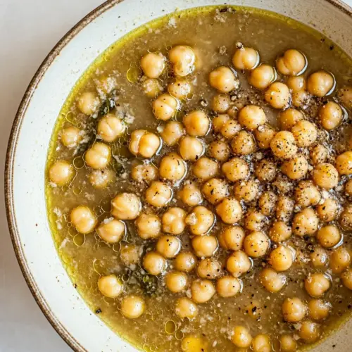 Homemade Brothy Chickpeas and Emmer photo