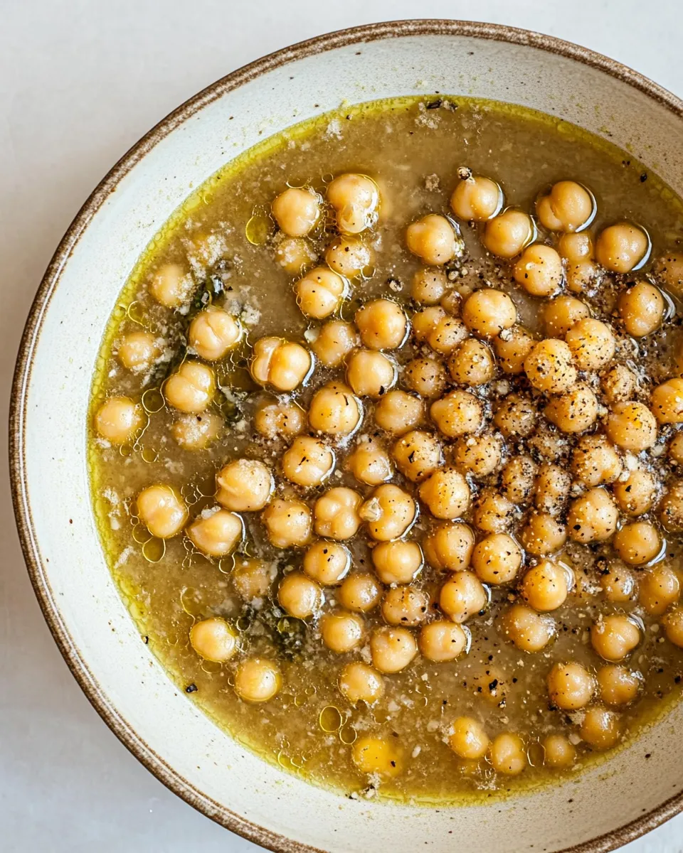 Homemade Brothy Chickpeas and Emmer photo