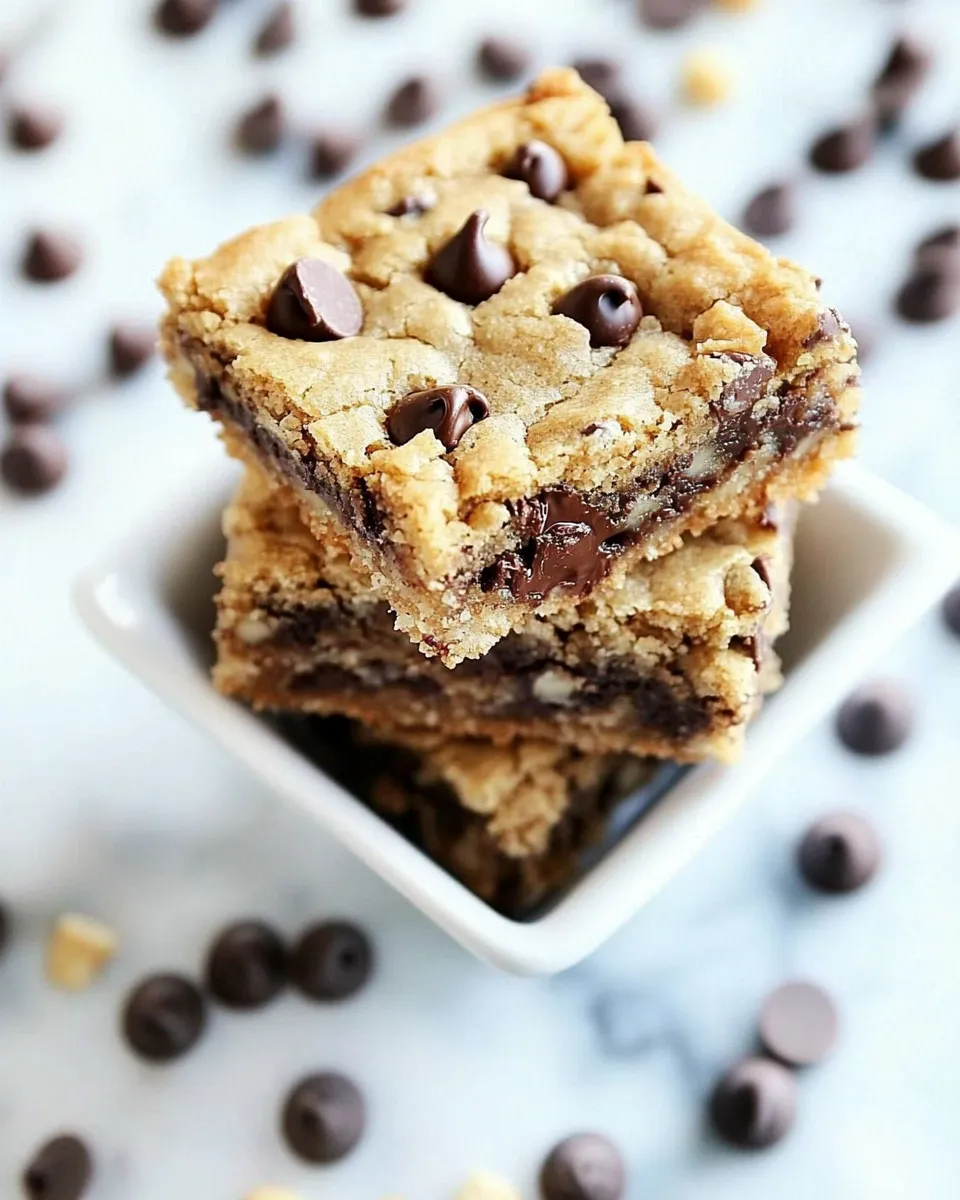 Classic Brown Butter Chocolate Chip Hazelnut Cookie Bars image