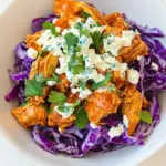 Homemade Buffalo Chicken Cabbage Bowl photo
