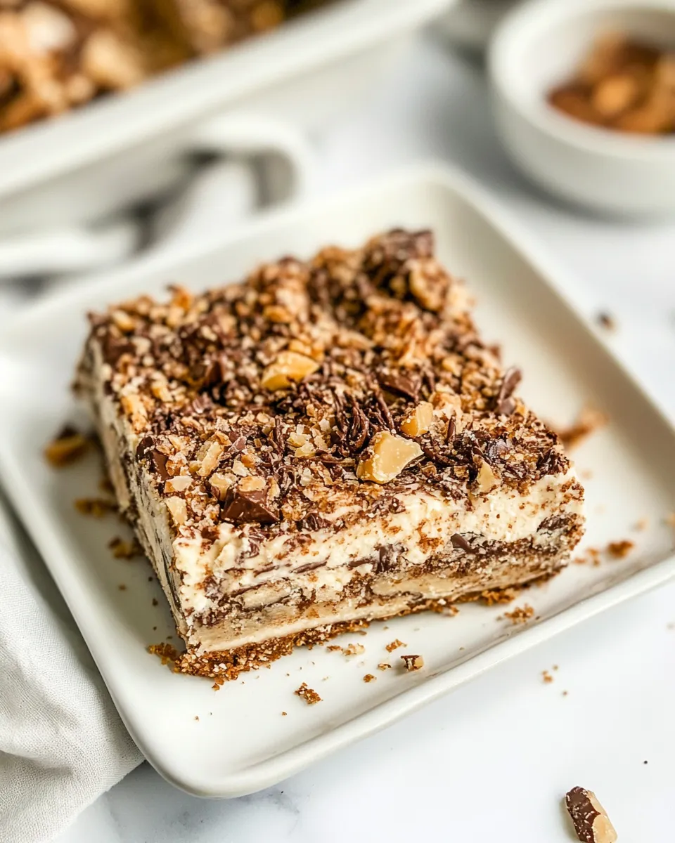 Homemade Butterfinger Bars photo
