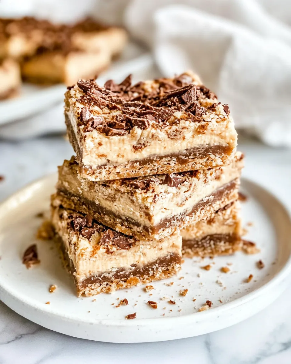 Delicious Butterfinger Bars shot