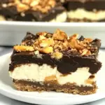Homemade Butterfinger Cheesecake Bars photo
