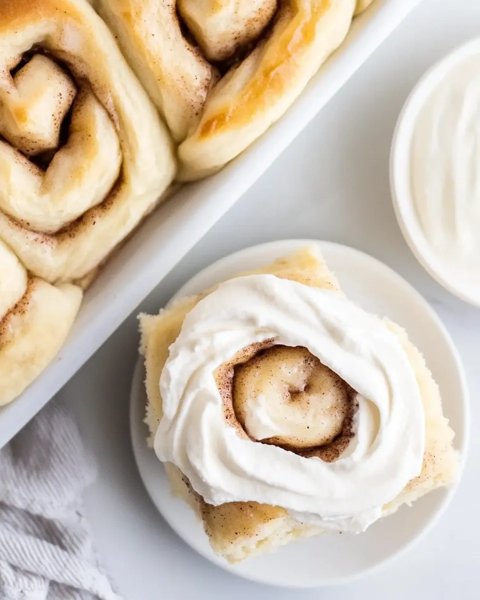 Delicious Buttermilk Cinnamon Rolls shot