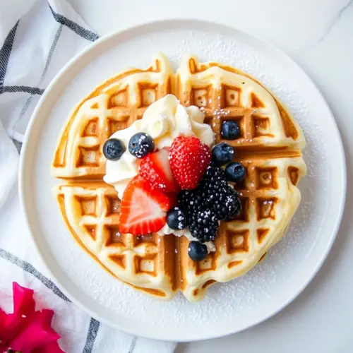 Homemade Buttermilk Waffles photo