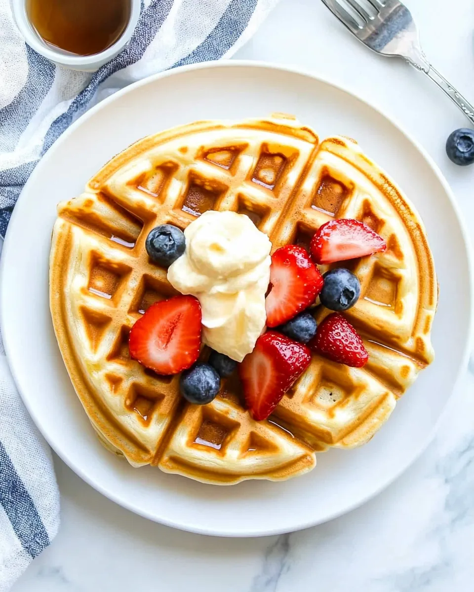 Classic Buttermilk Waffles image