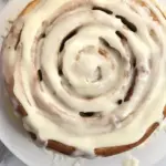 Homemade CINNAMON ROLL CAKE FROM SCRATCH photo