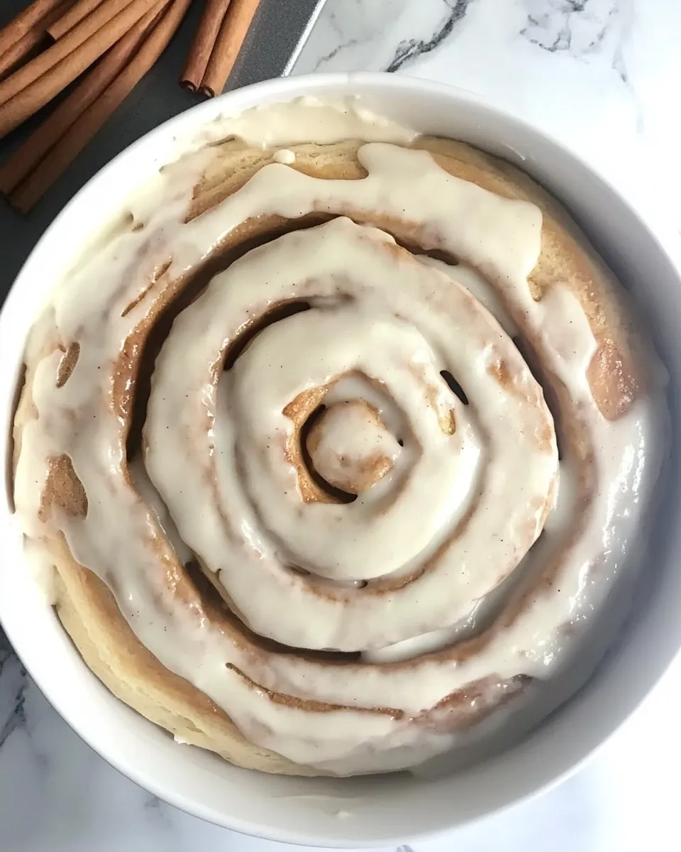 Delicious CINNAMON ROLL CAKE FROM SCRATCH image