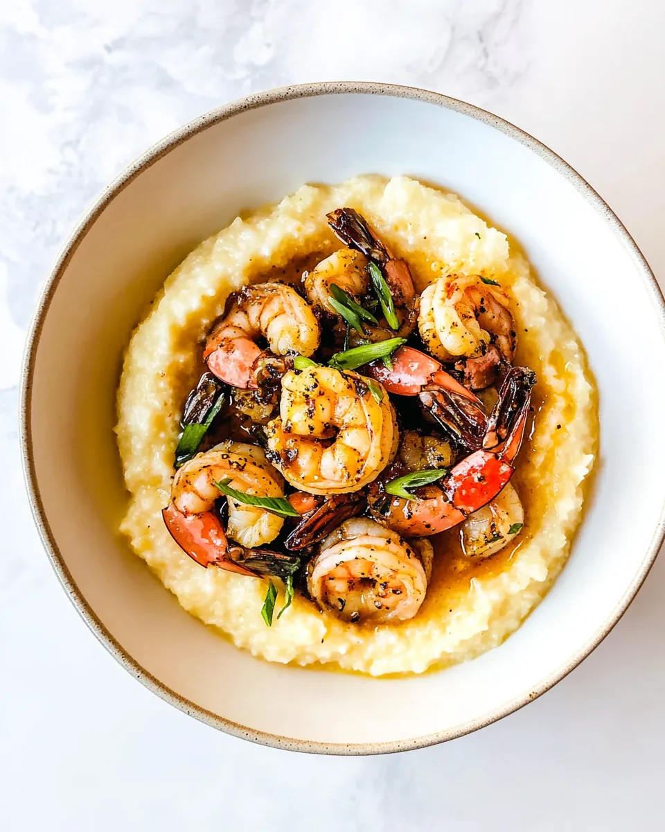 Easy Cajun Honey Butter Shrimp and Grits recipe photo