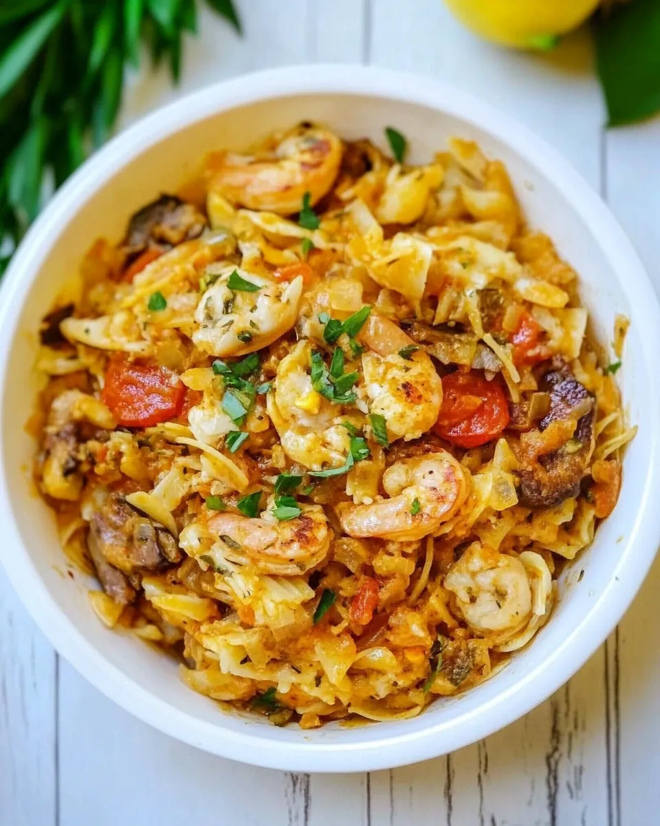 Homemade Cajun Pastalaya photo